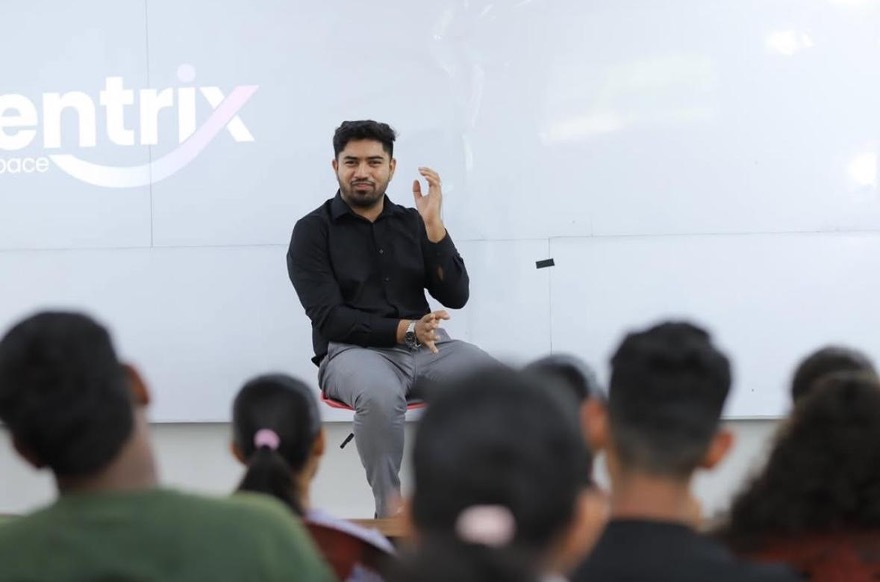 Students learning at Centrix